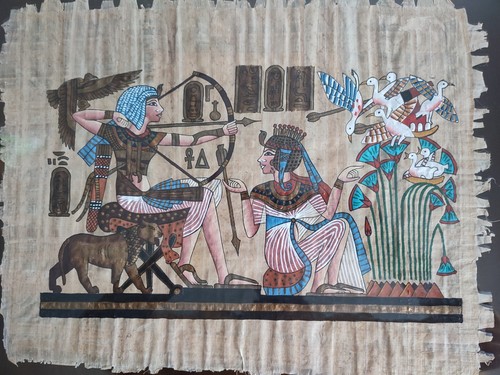 Papiro egizio 41x32 karnak - papiro,
