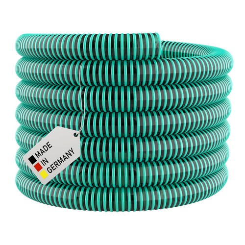 Tubo aspirazione verde 38 - tubo,