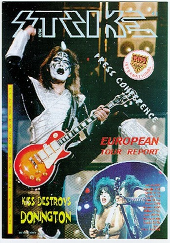 Kiss magazine fanzine - kiss,
