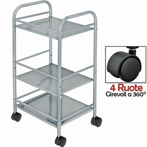 Carrello portaoggetti acciaio - portaoggetti,
